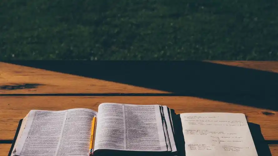 翻开的书本唯美静物写真高清宽屏桌面壁纸