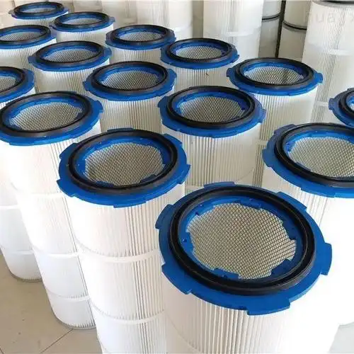 万盛达 厂家定制粉尘除尘滤筒 快拆式除尘滤芯 过滤器滤芯图片