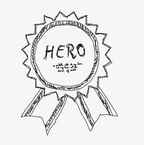 勋章简笔画烈士勋章简笔画