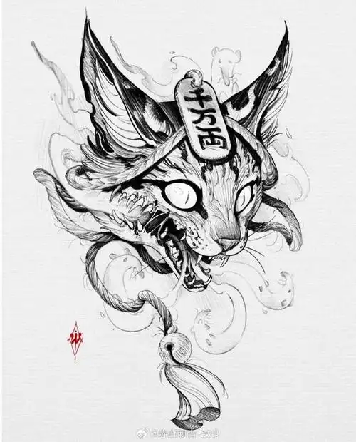 纹身手稿##赤峰纹身哪里好