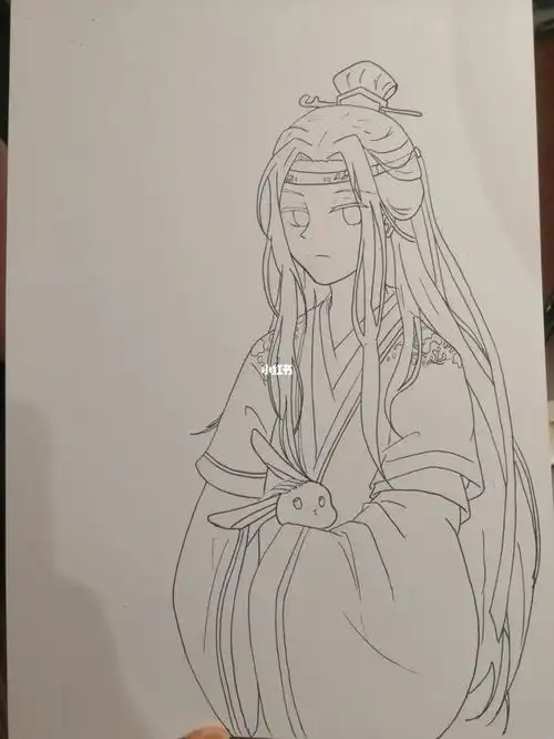 哈哈哈哈[doge]#动漫  #画画的日常  #手绘  #蓝湛 #蓝忘机 #魔道祖师