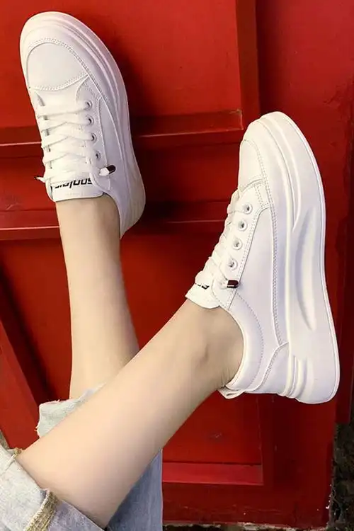 女鞋春季新款厚底小白鞋女百搭女鞋子韩版休闲鞋女板鞋女潮鞋