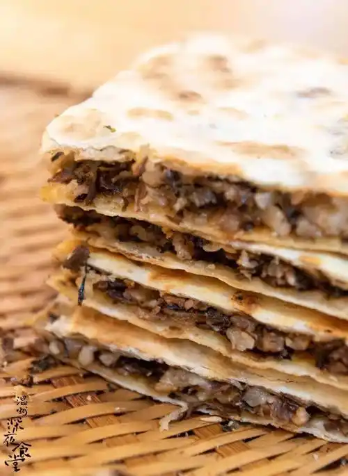 爆单连连正宗永嘉小五麦饼馅香酥脆