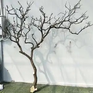 干树枝装饰树干枝树许愿树枯树歪脖子树干枯树造型树室内庭院假树