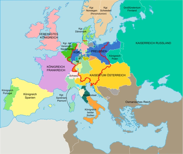 从俾斯麦到老毛奇,阐述普鲁士统一德国的外交和军事优势