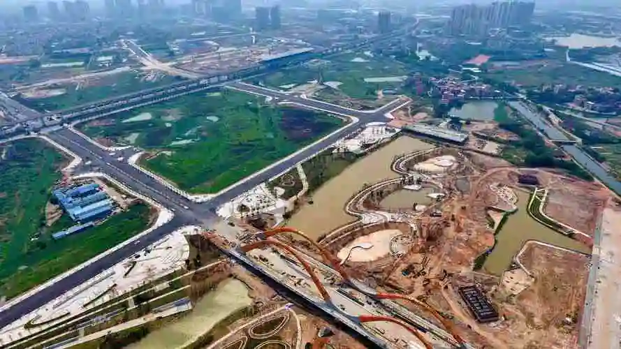 航拍:三水新城发展过程(见证)