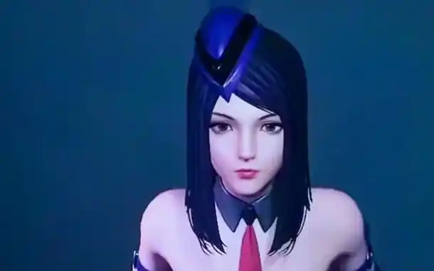 cg里的妞都是这么美吗,女教官莉安娜 #长腿女神 #枪神纪