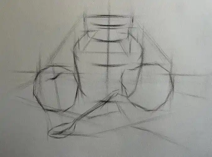 一张静物结构带步骤