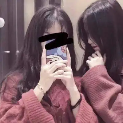 拿手机闺蜜一对头像