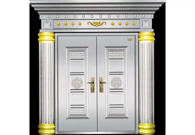 不锈钢罗马柱大门