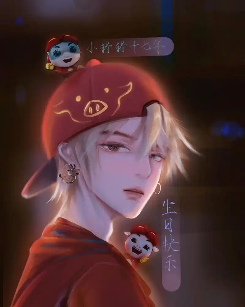 猪猪侠和菲菲公主的拟人原图图