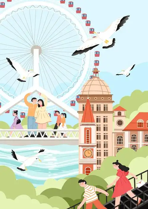 天津印象插画系列