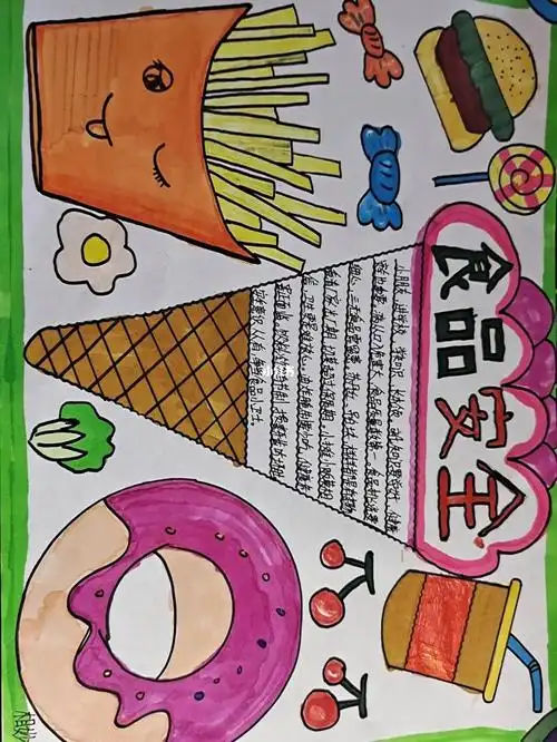 食品安全手抄报