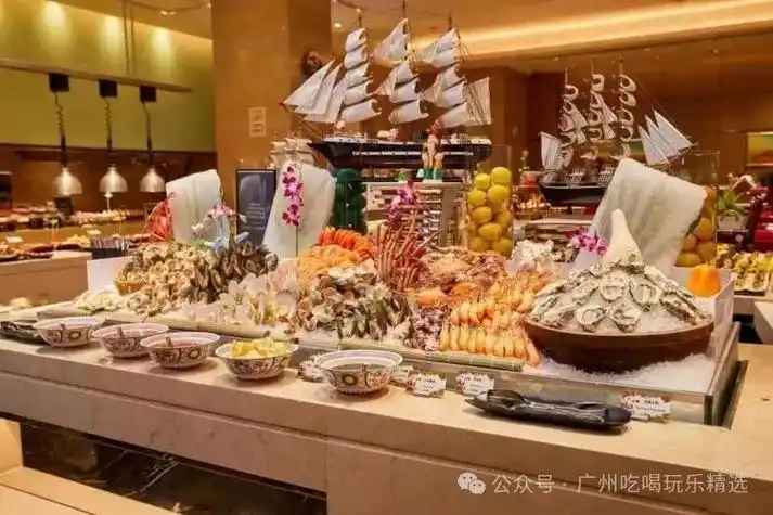 广州东圃合景福朋喜来登酒店自助餐周末五一端午不加价人均￥70一家四