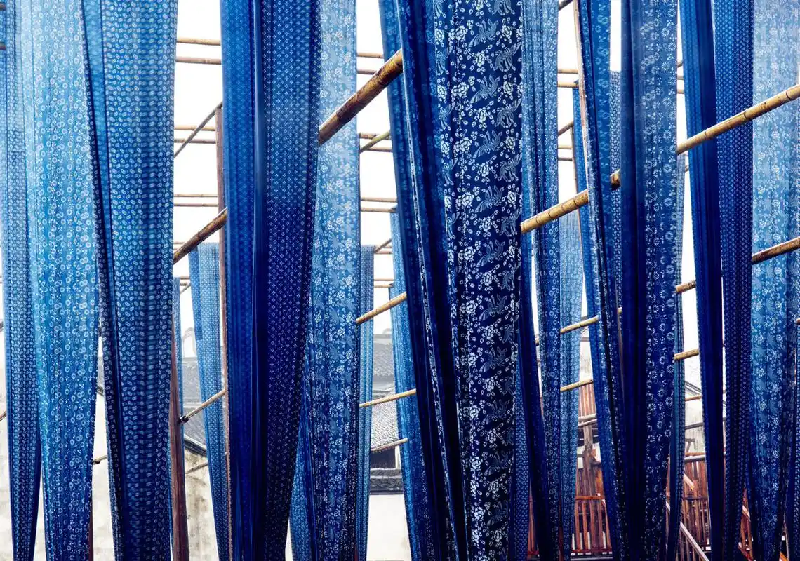 手工diy:分享50款蓝印花布图案,越久越迷人的蓝印花布