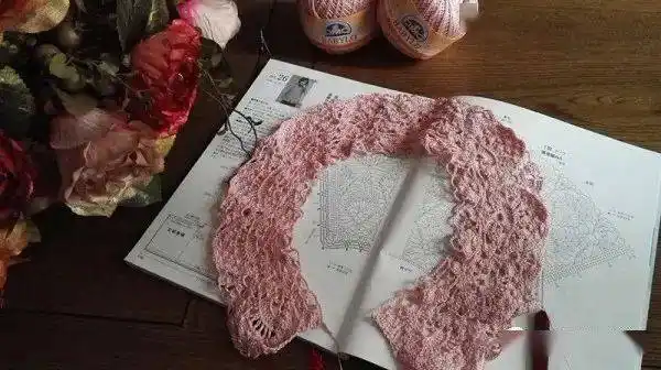 美丽的雀羽短袖开衫的钩法图解和教程