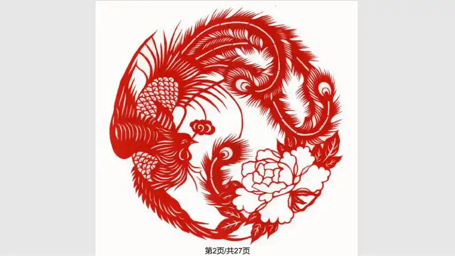 剪纸中的阴刻和阳刻ppt课件