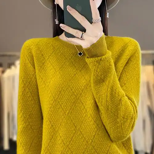 雪米贝奴女士针织毛衣