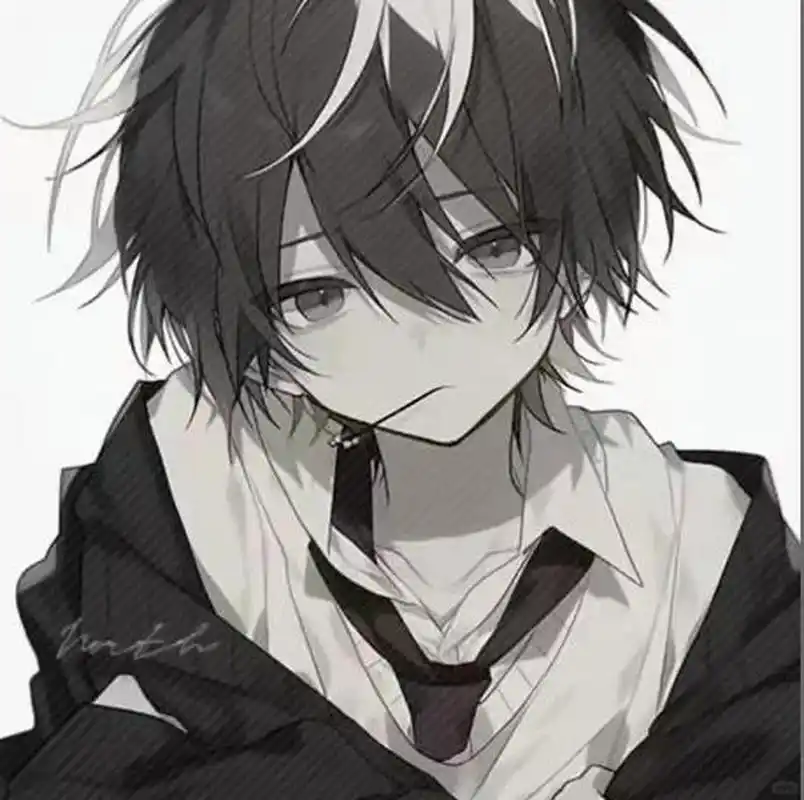 动漫男生头像  希望你满载喜悦,前路坦荡光明.