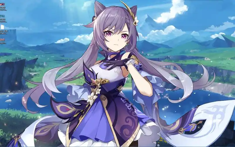 原神刻晴4k动态壁纸