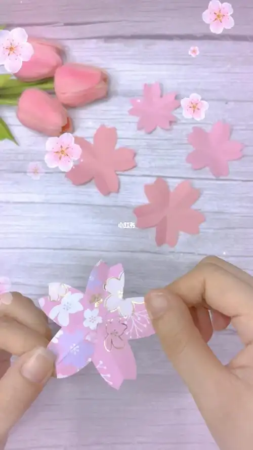 剪纸樱花