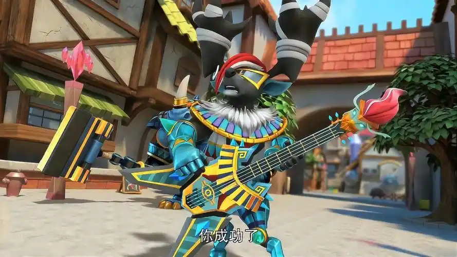 猪猪侠巨角鹿假装被打败趁机捉住道格想要吸走道格梦想