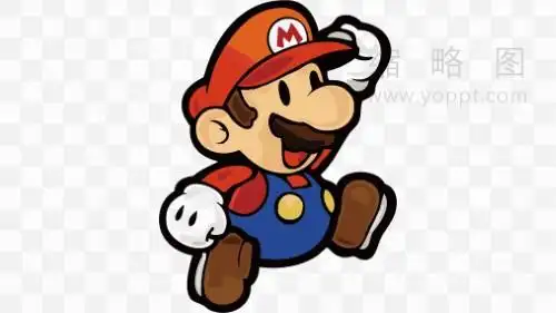 高清超级玛丽游戏角色素材2png
