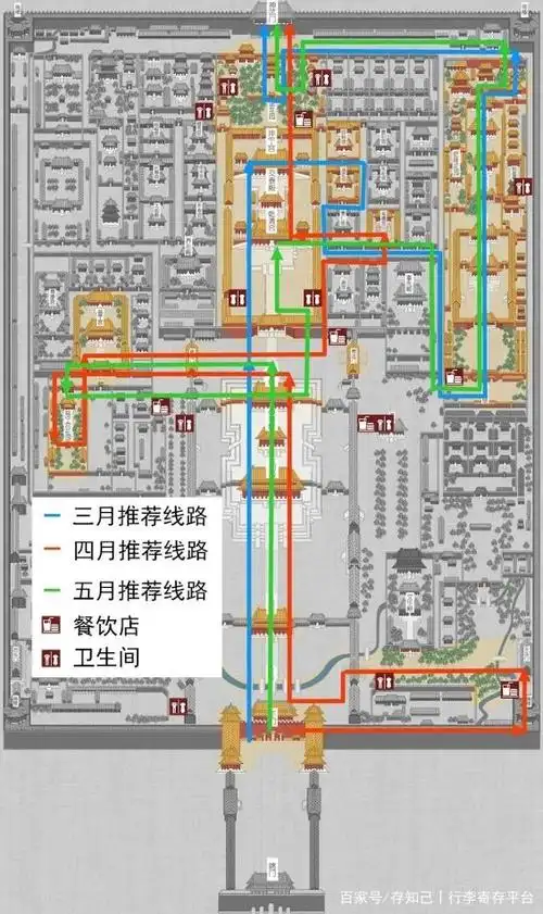 北京春天旅游故宫赏花景点游玩路线攻略