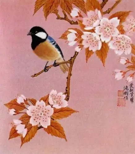 金鸿钧工笔重彩花鸟,传统和现代的结合!