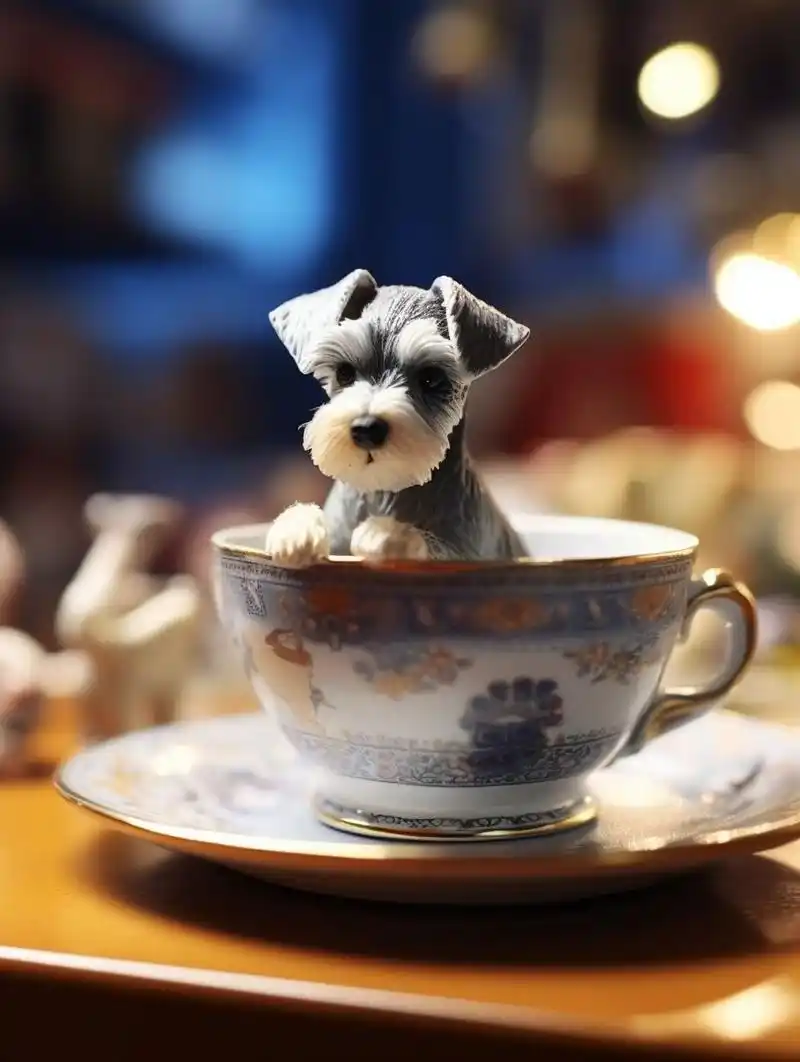 家人们这才是真正的茶杯犬 萌宠约克夏