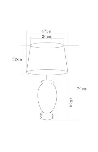 人工手绘陶瓷台灯2019神灯奖申报设计类