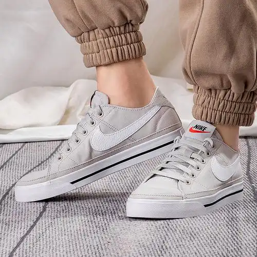 nike耐克帆布布鞋正品灰色低帮运动鞋夏季新款帆布鞋