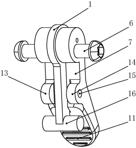 一种偏心锁紧机构的制作方法