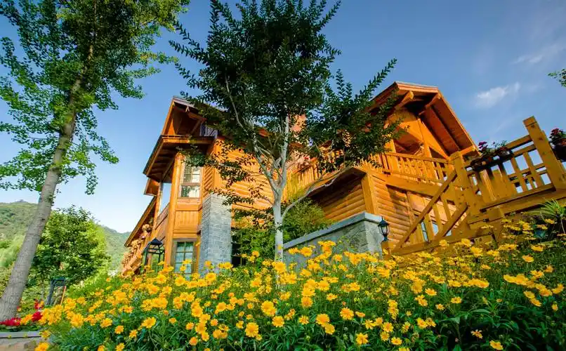 瀑布下的北欧木屋绿野仙踪过神仙生活