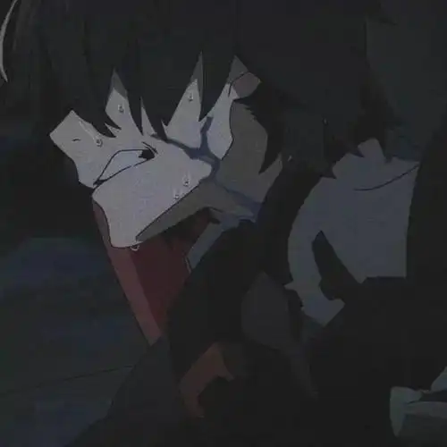 丧气图片,一组伤感忧郁动漫丧头