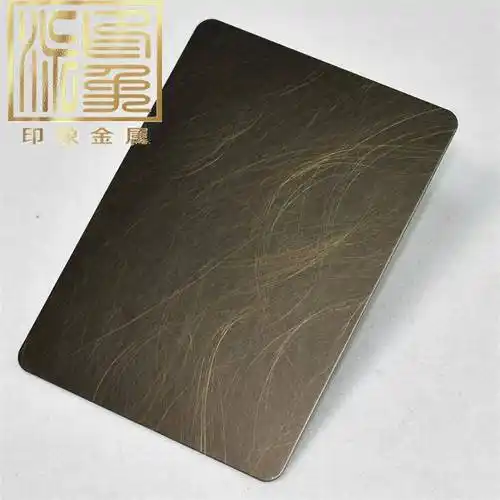 手工发黑做旧乱纹不锈钢青古铜加工厂/印象建筑装饰装潢金属201板材