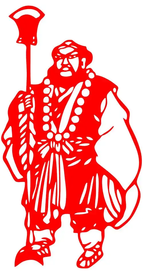 剪纸fv87西游记和尚神话人物儿童幼儿园装饰画定做喜字