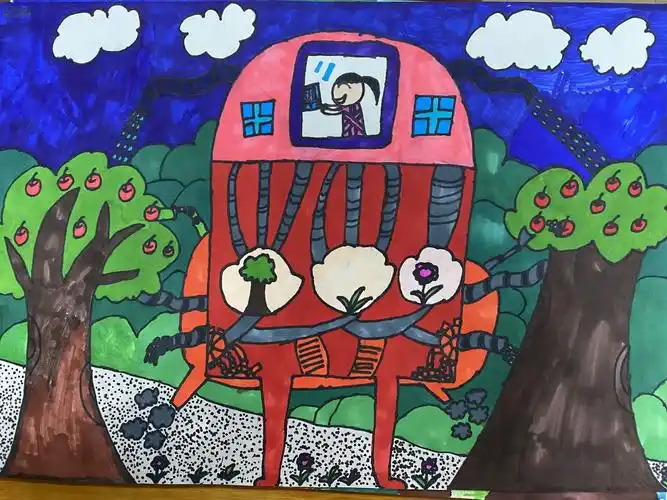 【国昌科幻画】第一期——《植物能源机》优秀作品展