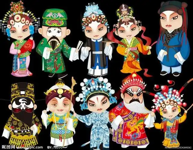 也说中国风.生旦净丑