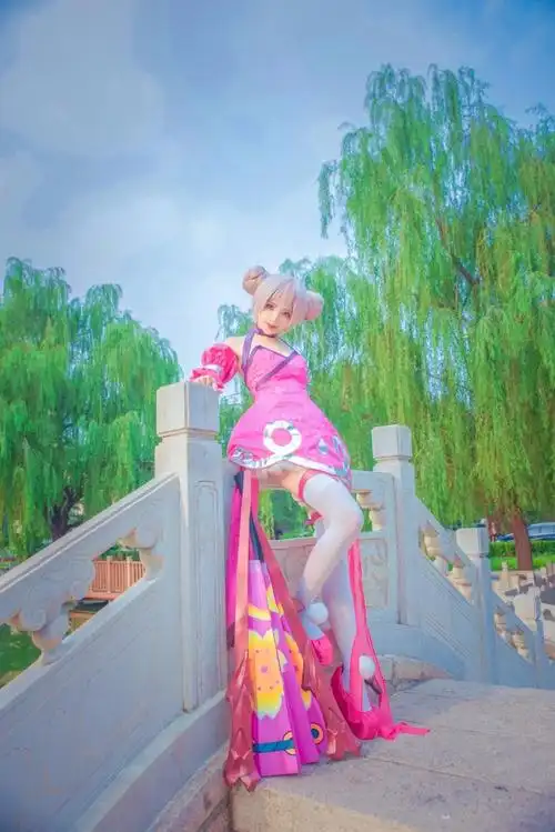 王者cos小姐姐角色扮演小乔这个小姐姐也太可爱了吧