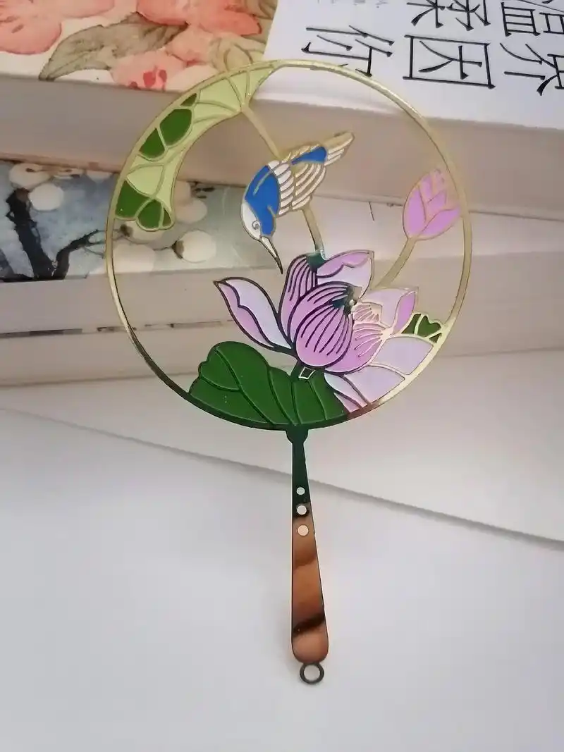 金属镂空书签.#金属镂空书签 #支持定制各种款式及尺寸 #来 - 抖音