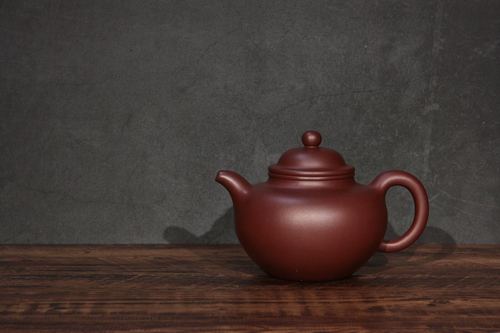 拙雅堂 董晓勇弟子 杨欣 陈腐老紫泥 大亨掇球 全手工紫砂壶 600c