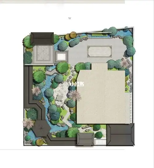 中式庭院平面布局