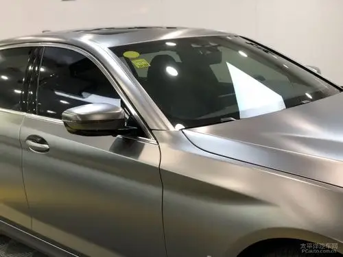 厦门汽车改色膜宝马5系全车电光金属灰本地十年老店