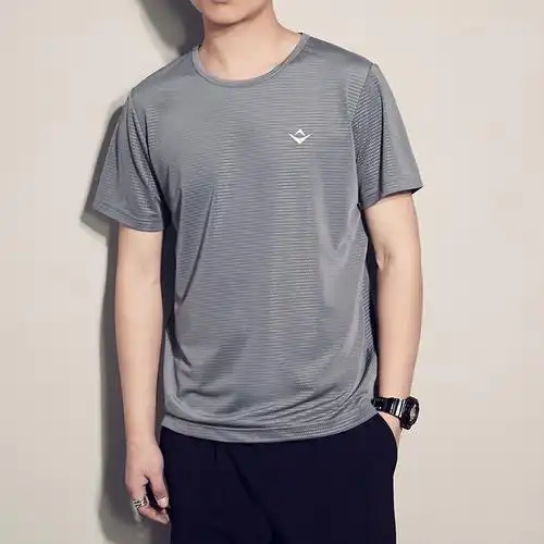 短袖t恤新款夏季薄款白色宽松大码男装体恤半袖衣服打底衫内搭潮视频