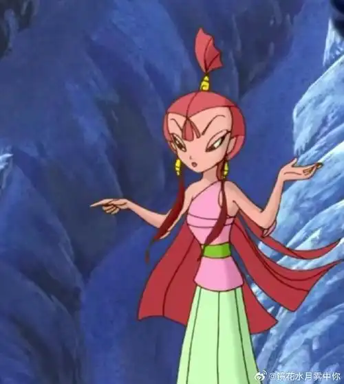 身边的龙味震撼到了#小龙女是动画片《哪吒传奇》中的角色,为东海公主