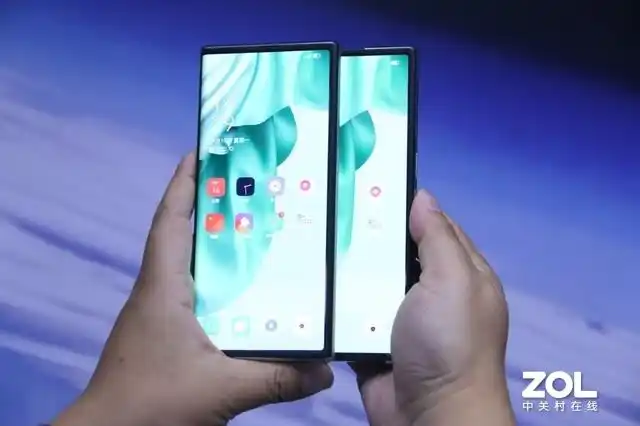 屏幕可伸缩oppox2021卷轴屏概念手机图赏
