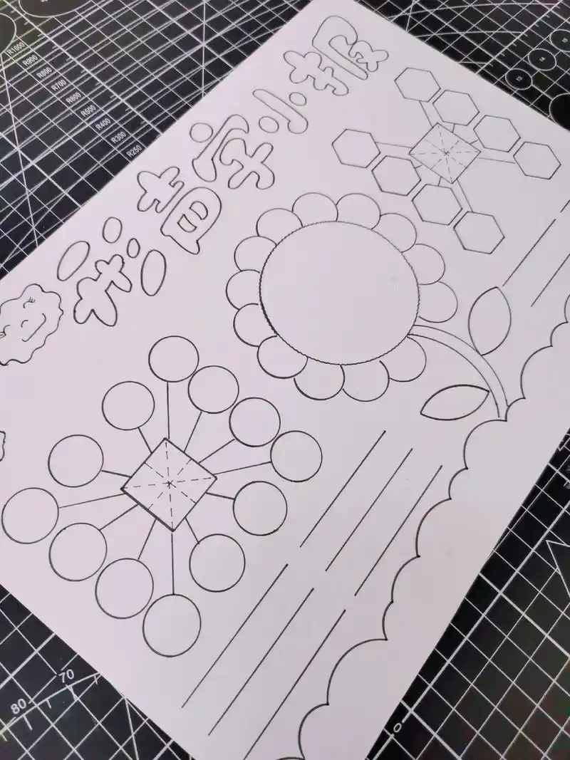 一二年级语文识字手抄报形声字小报简单好看.#小学生手抄报 # - 抖音