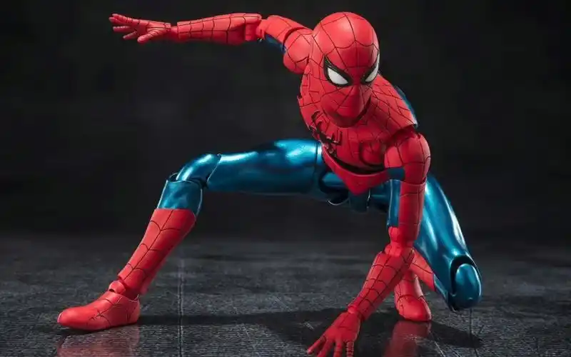 【新品预告】万代 shf 蜘蛛侠 英雄无归 新红蓝战衣