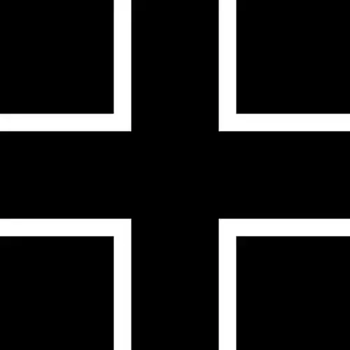 易北河特攻队的标识,即为德国空军传统的黑色铁十字标记.